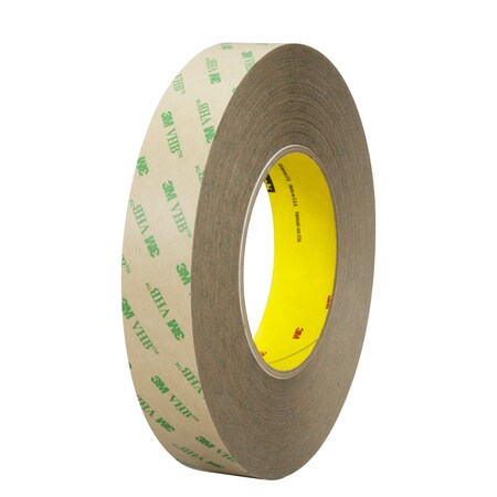 3M Vhb Adhesive Transfer Tape F9469Pc, Clear, 1/4 In X 60 Yd, 5 Mil 7010334448